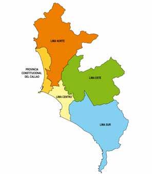 PERÚ: Estadísticas Municipales 2016 LIMA METROPOLITANA: LICENCIAS DE APERTURA DE ESTABLECIMIENTOS DE NEGOCIOS, SEGÚN ZONAS, 2015 LIMA NORTE 23,4% (7 mil 677) Total licencias de establecimientos: 32