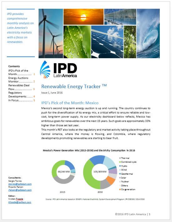 IPD Latin America: Principales áreas de trabajo en Colombia Mercado de gas natural Política y regulación Oferta, demanda y balance de mercado Análisis y proyección de precios Infraestructura