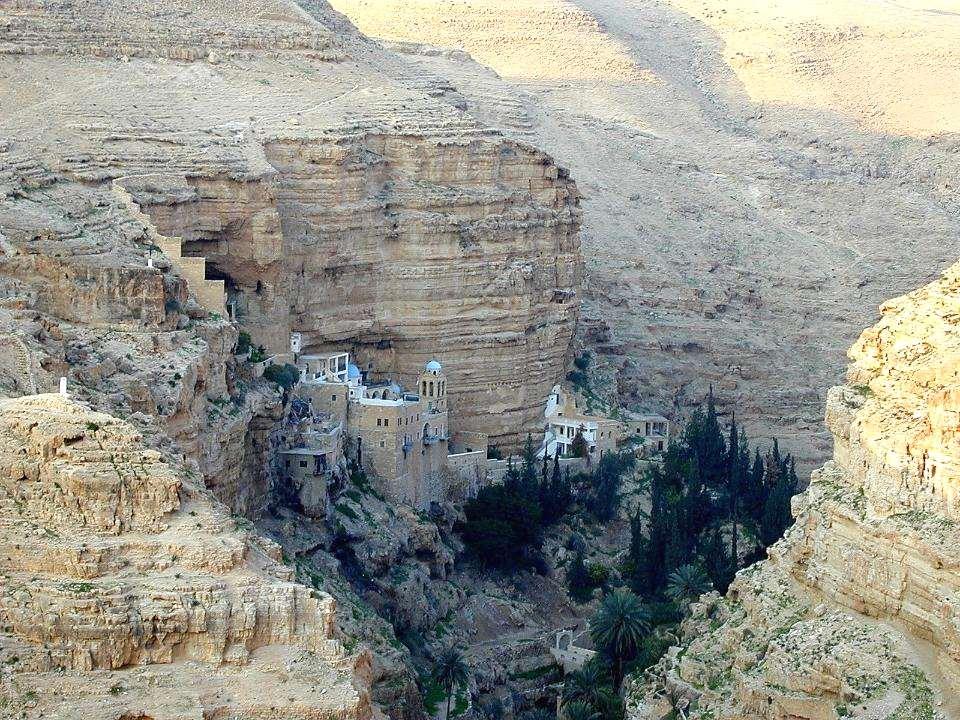 Monasterio cerca de Wadi
