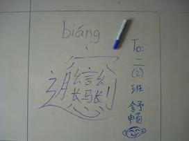 Figura 4. Biang, the longest word in the chinese language (IvanWalsh.com, 2010). I canʼt speak Chinese. (Yo no puedo hablar Chino) Figura 5.
