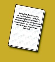 PREPARACIÓN DE LA JORNADA ELECTORAL Cuadernillo del Listado Nominal de Electores Residentes en el Extranjero.