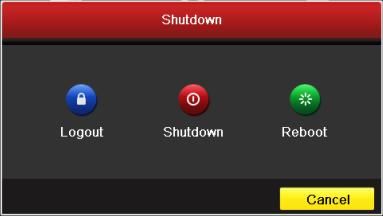 2. Haga clic en el botón Shutdown (Apagar) para acceder al siguiente cuadro de diálogo: 3. Haga clic en el botón Yes (Sí).