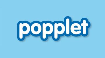 POPPLET Disponible en la web y para ipad, ayuda a pensar y organizar las ideas de una manera visual.