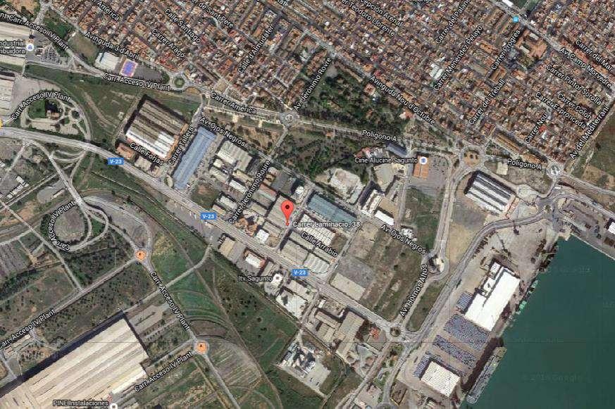 SITUACION: Las instalaciones están situadas en el polígono Industrial Ingruinsa, C/ Laminación, 38.
