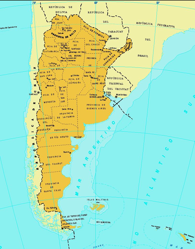 Jujuy = 1 Salta = 1 Santa Fe = 1 Tucumán = 1 Córdoba = 3 Rosario = 3 Ciudad de Buenos Aires y Gran Buenos Aires = 8