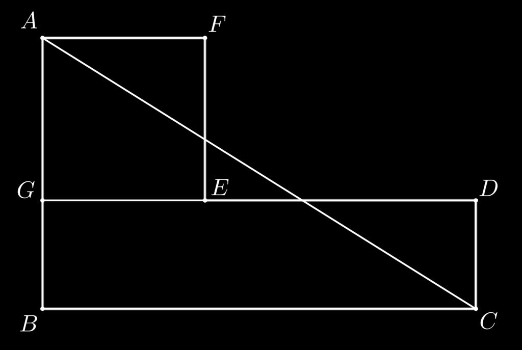 De aquí se tiene que el área sombreada mide (Figura sombreada) = ( AF EG) + ( BCDG) = (5) (x) + (15) () = 5x + 30.