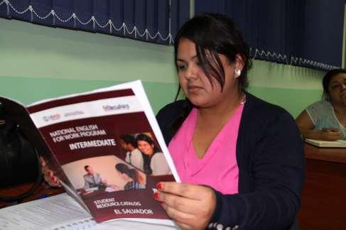 Programa Inglés para el Trabajo Universidad Don Bosco, Antiguo Cuscatlán 11,486 participaciones en 11 municipios, a través de