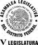 DIP. CARLO F. PIZANO SALINAS, PRESIDENTE DE LA MESA DIRECTIVA DE LA ASAMBLEA LEGISLATIVA DEL DISTRITO FEDERAL, V LEGISLATURA.