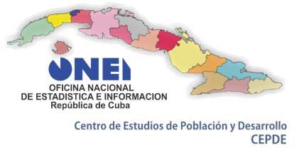 INDICE Introducción 1 Breves Comentarios 2 1. Población total de Cuba, por territorios, según sexo y zonas, al 31 de diciembre del 2015. 2. Población de 60 años y más, por territorios, según sexo y zonas, al 31 de diciembre del 2015.