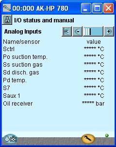 2-5 V 2 V 3,5 V 5 V Pulse el botón + para ir a la siguiente página 7. Comprobar las entradas analógicas Compruebe que todos los sensores muestran valores razonables.
