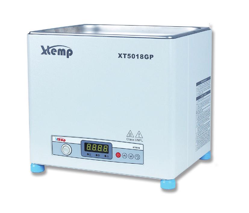 Baños termostáticos Baños termostáticos de precisión Serie XT Para temperaturas regulables desde ambiente +5ºC hasta +100ºC. Estabilidad de la temperatura ± 0,2º - 0,5ºC. Uniformidad: 1,5-2%.