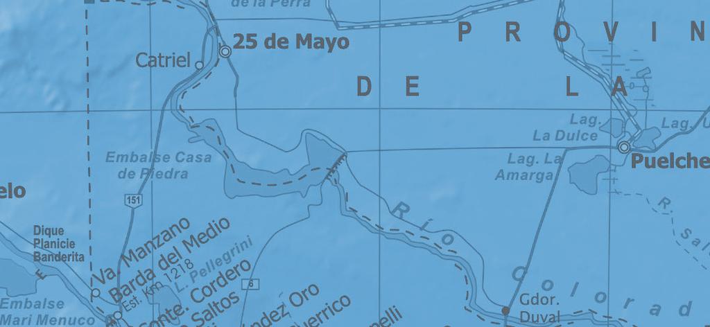 Manual de Marca Rio Negro Sobre Bolsa (Interior) (en posición horizontal) Escala 1:2 6,5cm 4,5cm 23 cm Interior: Mapa Politico