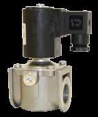 Electroválvulas para gas N.C. con rearme automático Aplicaciones Electroválvulas para gas normalmente cerrada (N.C.), tipo EVP/NC, con rearme automático.
