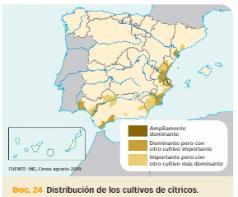 (donde se da el regadío), en zonas bajas y llanas de la España húmeda, y en la España semiárida donde se crían