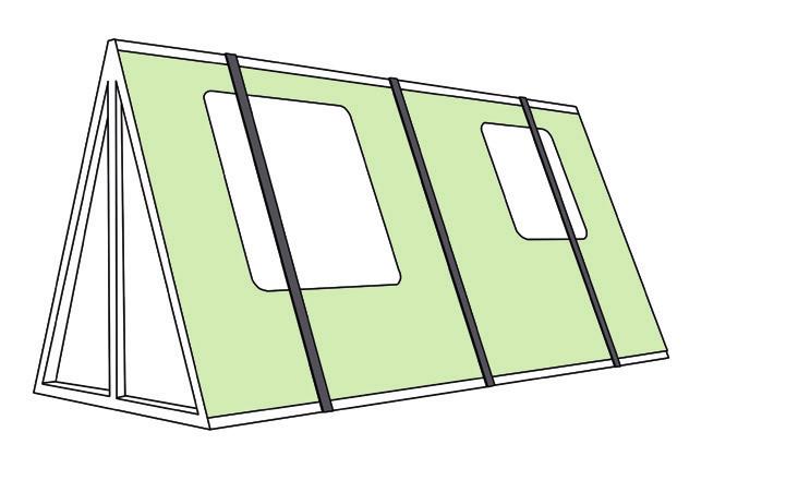 Para transportar las tablas, se deben utilizar soportes de tamaño suficiente para albergar la pieza