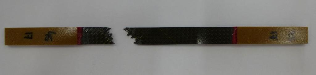 Espécimen 1 (Panel 4) ID probeta P45_17 Carga última (N) 3780,77 Ancho (mm) 13,98 Tensión última (MPa)