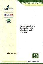 N.9810.020 Factores Asociados a la Desnutrición Crónica Infantil en el Perú 1996-2007.