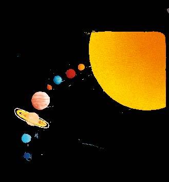 EL SISTEMA SOLAR Nuestro Sistema Solar incluye todos los cuerpos que se mueven alrededor del Sol: planetas como la Tierra, así como cuerpos celestes más pequeños como meteoritos, asteroides y lunas.