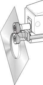 Tope circular Aplicación Conexión entre un tubo y una chapa Producción de una pestaña en un agujero dentro de la chapa.
