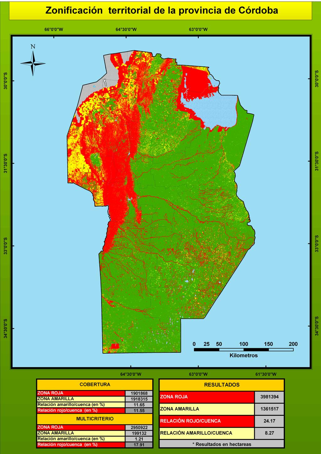 Mapa de Categorías de Conservación para el Ordenamiento Territorial de los Bosques Nativos