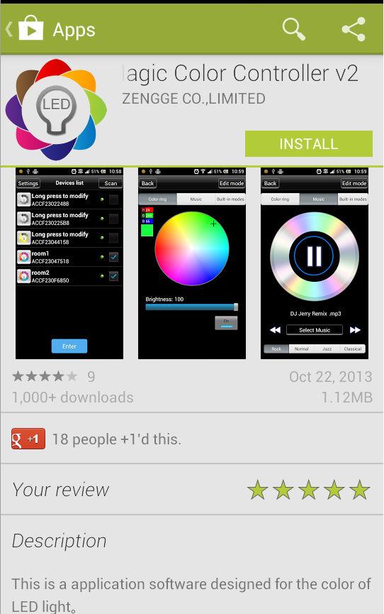 Baje la aplicación gratis de Google Play App Store, busque