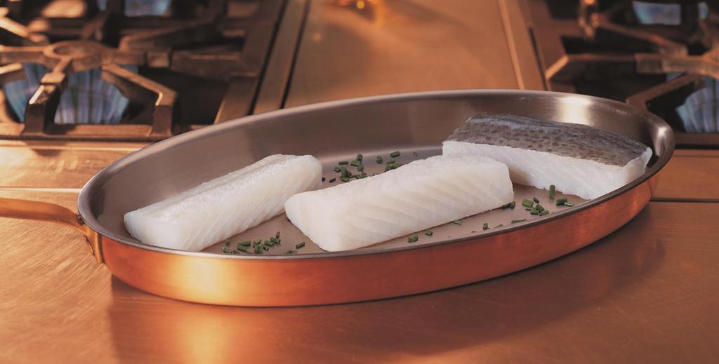 BACALAO DESALADO Sabroso y delicioso, gracias al sistema Royal de desalado artesanal. Seleccionamos en Islandia los mejores ejemplares de Gadus morhua pescado con anzuelo.