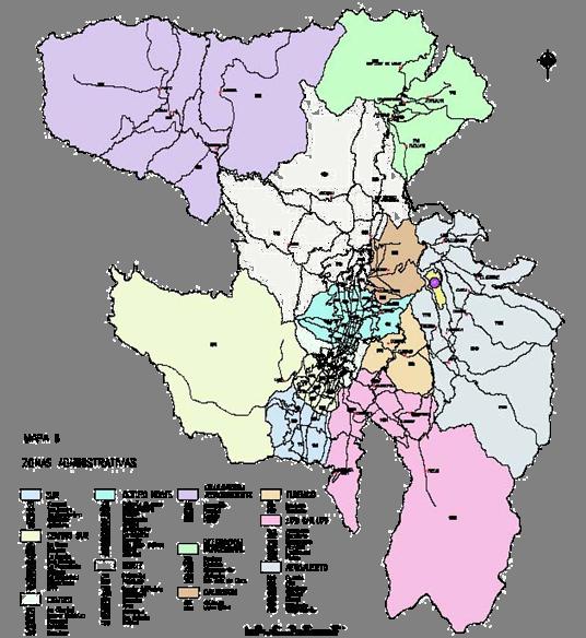ESTRUCTURA GEOGRÁFICA Y POBLACIONAL EL DMQ tiene una extensión de 420.000 hectáreas, distribuidas en 32 parroquias urbanas y 33 parroquias suburbanas y rurales.