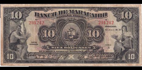 VII SUBASTA NUMISMÁTICA ESPECIAL DE MARACAIBO Billetes de