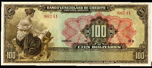 Lote 68 Lote 69 Banco Maracaibo, 10 Bs, 27 de Abril 1933,