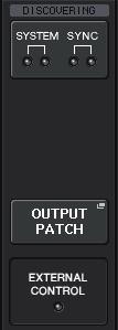 ) Pantalla OUTPUT (salida) Muestra los ajustes de salida del dispositivo de E/S.