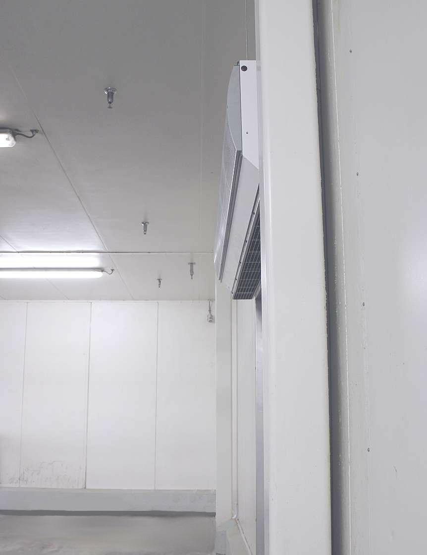 IsolAir cortina de aire para cámaras de refrigeración Diseño moderno La