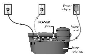 trabajen correctamente. Si la energía falla y no hay batería, el control de volumen se mantendrá al mínimo hasta que la alimentación de corriente se restablezca.