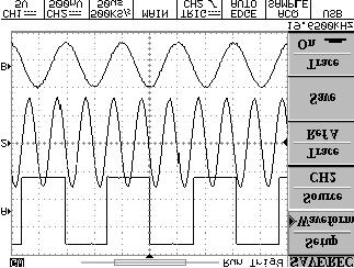 OD-571/81/82 Digital Oscilloscope Recall: Waveform: After specific memory location selected (M01~M15), press the F5 softkey to recall the saved setup. Maximum two sets of waveform can be saved.