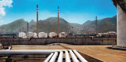 Las refinerías de Repsol procesaron 31,5 millones de toneladas de crudo en 2011 Origen del crudo procesado Norte de África Europa Oriente Medio La ampliación de la refinería de Cartagena representa