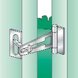 La cerradura a la vista El cabezal En la mayoría de los casos el cerradero debe quedar empotrado en el marco.