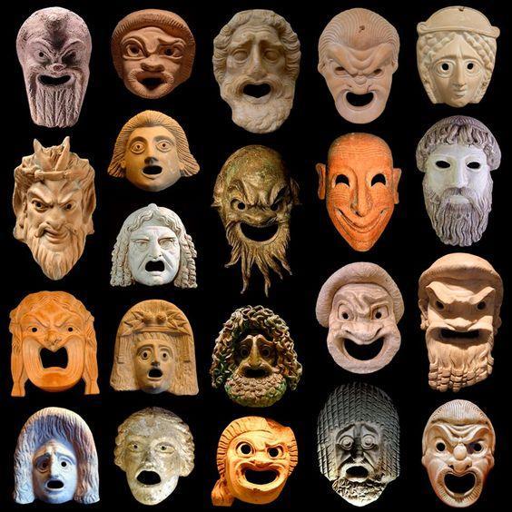 El término «persona» procede de la voz griega prosopon, que significa máscara. IDENTIDAD HUMANA 02.