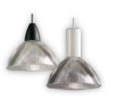 Cristal > Para lámparas estándar 65. 220 V. > For 65 standard lamps. 220 V. > Pou lampes standard 65. 220 V. VP10E27 1X150 E27 2,50 Kg 69,30 > Para lámparas dicroicas QPR C 16.