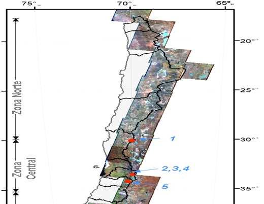 Red de Monitoreo 1 Tapado y Llano de las Liebres (glaciar rocoso): Termistores y flujo de hielo 2,3,4 :