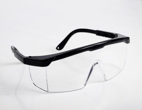 PVS05CL LENTE ECONOMICO CLARO Gafa de seguridad lente claro marco negro. Lentes con tratamiento anti ralladura.