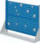 paneles perforados/pestaña 3/2 4/1 8/2 6/4 Referencia azul RAL 5010 EPK-70051616 EPK-70051516