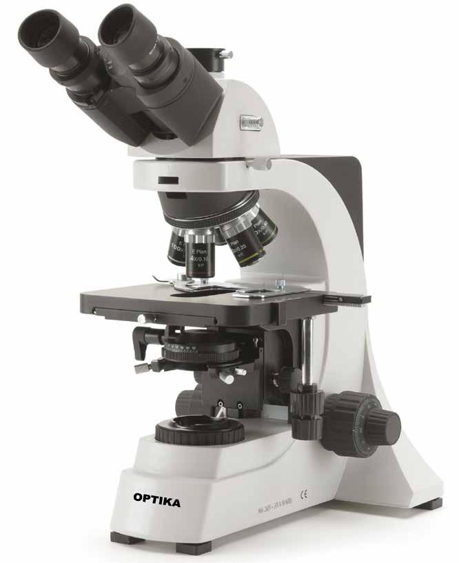 OPTIKA M I C R O S C O P E S I T A L Y Microscopios de calidad para laboratorio B-500 B-500Bsp / B-500Tsp / B-500Bpl / B-500Tpl / B-500Bi / B-500Ti / B-500ERGO / B-500iERGO B-500BPh /