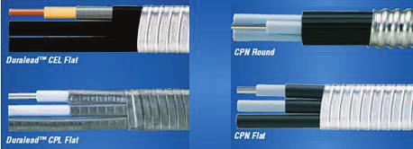 58 CPN Para condiciones favorables de fondo de pozo, el cable CPN se caracteriza por tener el mejor grado de polipropileno y una chaqueta de goma de nitrilo especialmente formulada para brindar