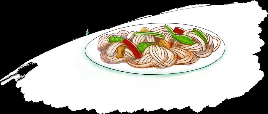Recetas Fideos japoneses con salsa de sésamo (para 4) ngredientes 400g de fideos soba 2 pimientos rojos, sin