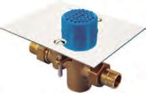 CÓDIGO Ref. 1350 04 Pulsador de pie regulable Instalación: empotrado en suelo regulador de caudal y filtro incorporados.