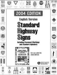 Standard Highway Sign MANUAL DE SEÑALES DE TRÁNSITO Manual de Señales