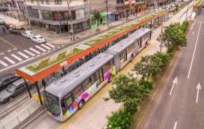 Sistema de Transporte Público Municipal Modernización del Trolebús: 44 renovadas estaciones del Corredor Central del