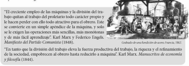grupos sociales durante la revolución industrial 8.