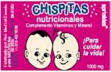 Que son las Chispitas nutricionales Las Chispitas nutricionales son pequeños sobres que contienen una mezcla de