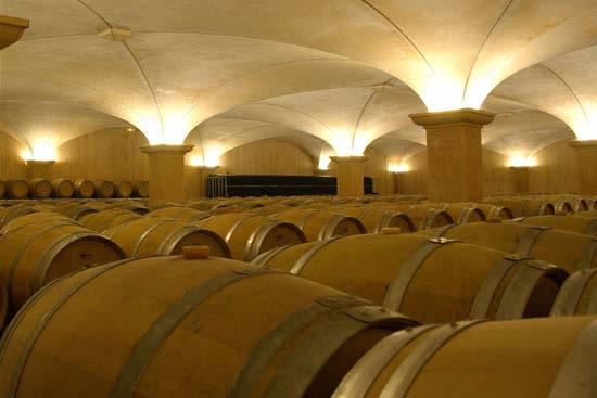 Condiciones ideales del vino para su envejecimiento en barrica [antocianos] >> [ taninos] Pérdida
