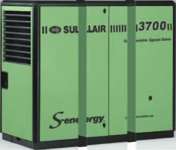 Para obtener la máxima eficiencia energética y la mejor consistencia de funcionamiento, utilice compresores de aire de Sullair con Los compresores de Sullair con ofrecen: Excelente ahorro de energía